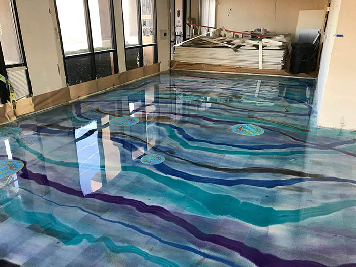環氧地坪漆怎樣鋪地面